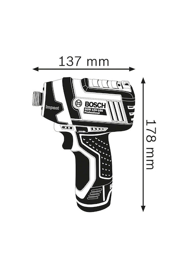 Bosch Professional GDR 12V-105 Vidalama Makinesi (Akü ve Şarj Cihazı Dahil Değil) - 06019A6901