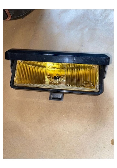 Halogen Sis Lambası Dikdörtgen Kapaklı Eski Üretim Etiketçilere Ö