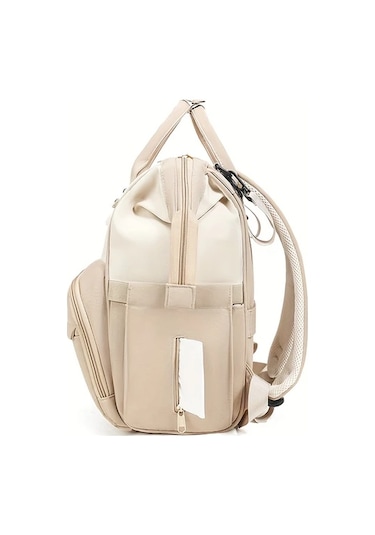 Wangxi Haki Çocuk Bezi Çantası Büyük Kapasiteli Şişe Ve Temel Eşyalar İçin Ebeveyn Çanta Haki