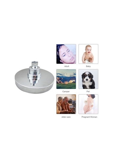 Novahub 7 Renkli Led Flaş Işık, Yüksek Basınçlı, 6 İnç Yağmur Duş Başlığı, Parlak Krom, Banyo Ve Otel İçin Diğer