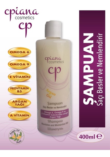 Cpiana Şampuan Argan Yağlı 400ml
