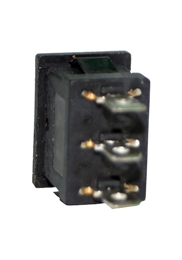 3 Kademeli Aç Kapa Buton On Off Rocker Switch Siyah Anahtar 250v Ac 6a/125v Ac 10a