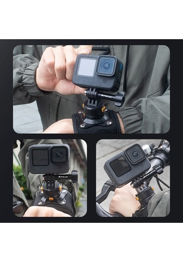 Puluz Manyetik Hızlı Açılan Bilek Kayışı Kemeri Siyah