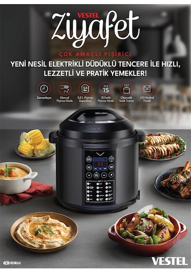 Vestel Ziyafet Çok Amaçlı Pişirici
