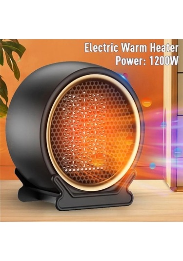 Jialan 1200 W Masaüstü Sıcak Havalı Fanlı Elektrikli Isıtıcı Od