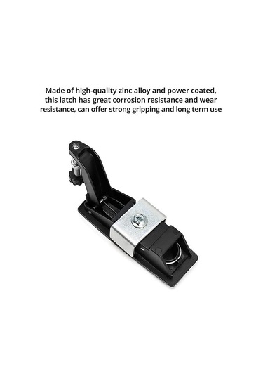 Adet Çinko Alaşımlı Gömme Kollu Kilitli Sıkıştırma Kilidi Ayarlanabilir Kavrama Aralığı 0,1 Cm-2,4 Cm