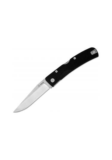Manly Peak D2 Black Two Hand Opening Kamp Çakı Siyah