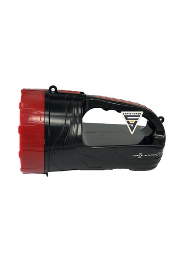 Power 21 Led 3w Kamp Avcı Balıkçı Şarjlı El Feneri Işıldak Siyah