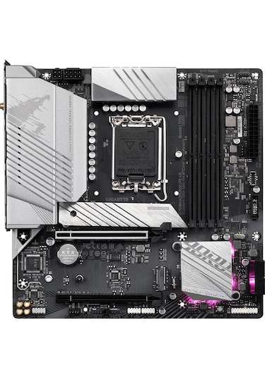 Gigabyte B760M Aorus Elite AX Intel B760 7600 MHz (OC) DDR5 Soket 1700 mATX Anakart