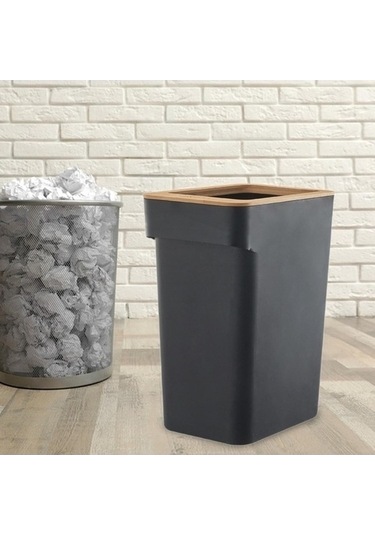 Tongxida Ha Bosphorus Trendooze Suntek Siyah Mutfaklar Kutusu Kovası 7l Kaymaz Çöp Atı Siyah