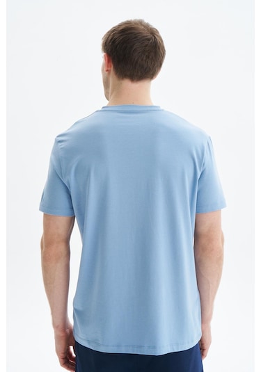 Arma Erkek Regular Fit Basic Süprem V Yaka Tişört Y29344472102 Mavi