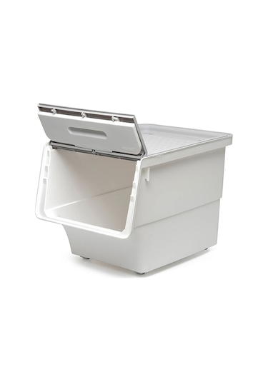 Motek Organizer Tekli 33 L Gri Beyaz