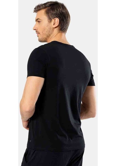 Cacharel Erkek Bisiklet Yaka Likralı T-shirt 1331/siyah 001