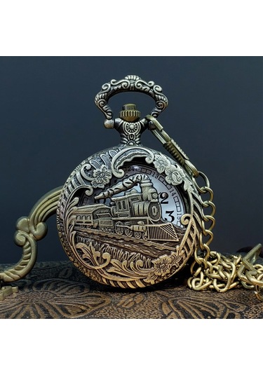 Blackcraft Tren Tasarımlı Köstekli Saat