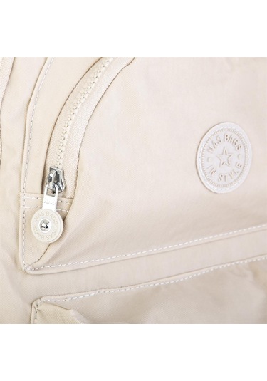 Nas Bag Unisex Zararlı Kimyasal İçermeyen Waterproof Sırt Çantası Kum Kum Beji