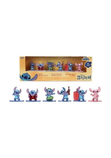 Jada Stitch Nano 6'lı Diorama Figür Paketi 9336325314