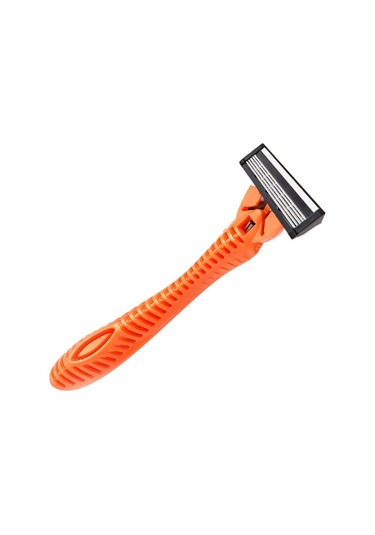 Sones Beş Katmanlı Paslanmaz Çelik Tek Kullanımlık Kesici Başlık Tek Kullanımlık Manuel Tıraş Makinesi Turuncu