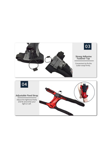 Neevoyu Su Dalışına Özel Ayarlanabilir Neopren+nilon Bıçak Kılıfı - Siyah Kb-960 Siyah