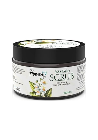 Homm Life Yaseminli Yeşil Çayli Bitki Tanecikli Scrub 250 ML