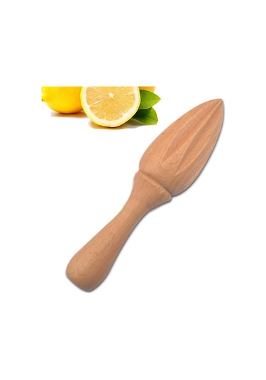 Cbtx Ahşap Sıkacağı Sıkacağı Meyve Suyu Sıkacağı Oyucu Limon Koni Çok Fonksiyonlu Mutfak Aracı Çok Renkli