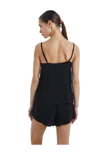 Kadın Pijama Üstü 60361 - Siyah Siyah