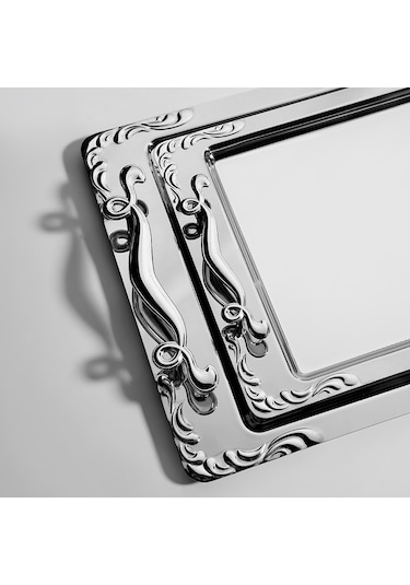 Nehir Lalezar Sade 2’li Çelik Tepsi Seti