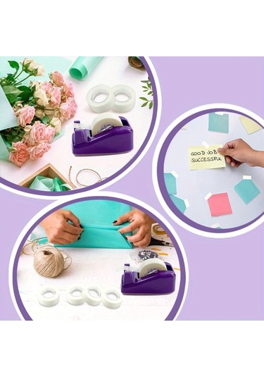 Zhanglei001 Mor Rulo Bant Dispanseri: Taşınabilir, Kullanımı Kolay Ev Ofis Hediye Diğer