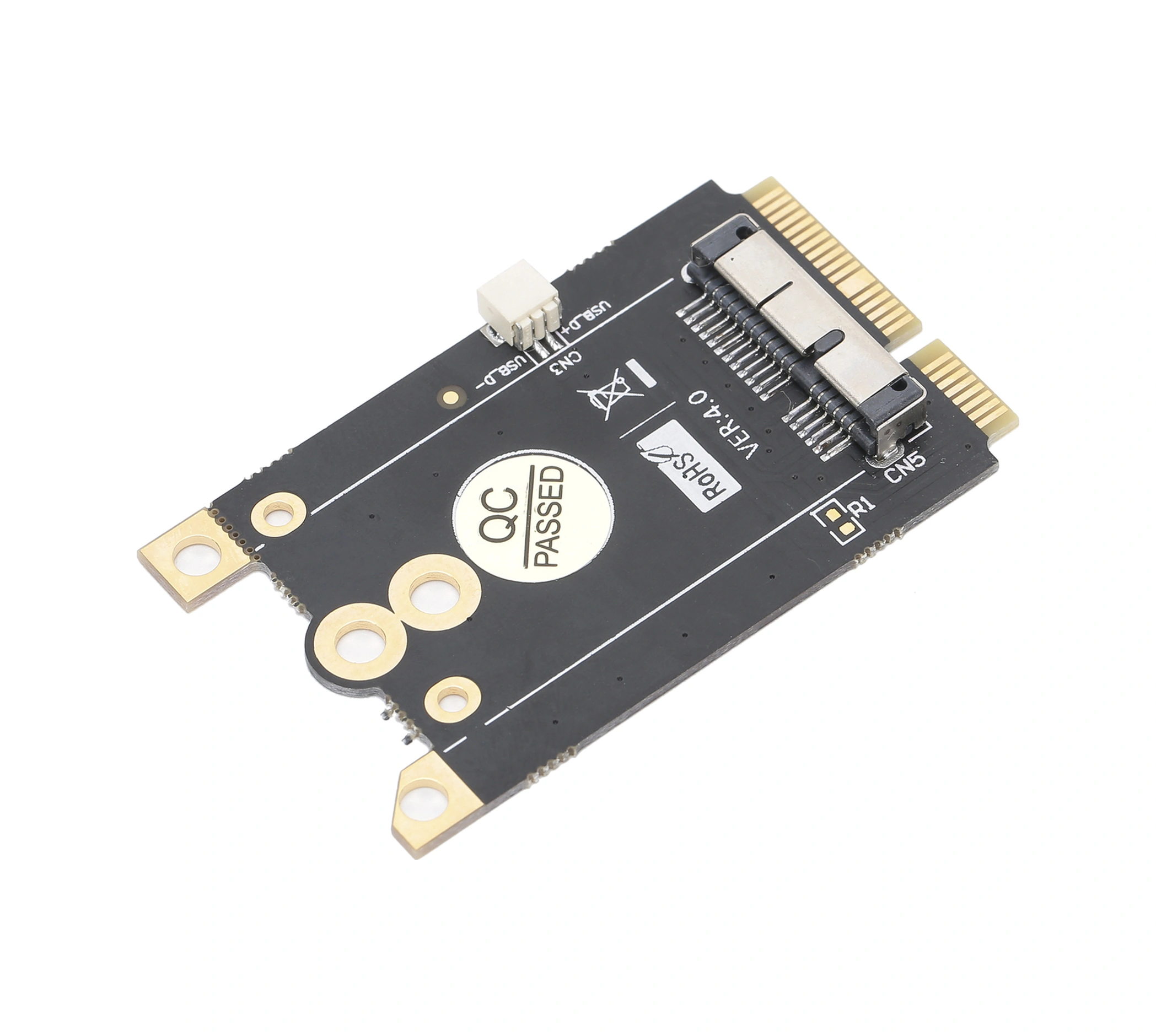 Xiyyadms 12+6 Pin Wlan Kartı İçin Mini Pcı-e Dönüştürücü Adaptörü, Bcm94630 Destekli, Windows/os X Uyumlu, Plug & Play