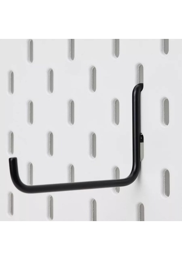 Ikea Ikea Skadıs Kancaları 6 9,5 Cm Ikea Skadıs , 2 Adet, Siyah 243986088 Siyah