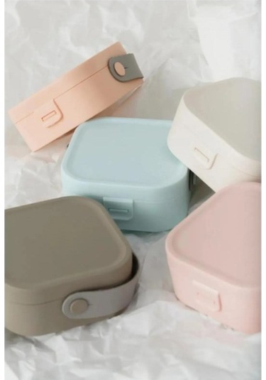 Aynalı Makyaj Kutusu Çanta Boy Çok Renkli