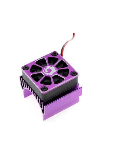 Suofeng Traxxas Trx-4 Trx-6 G631/10 Tırmanma Arabaları İçin Mor Motor Soğutma Fanı - Bjm347