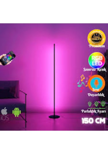 Mobıl Stıck -rgb Lambader Full Rgb - Full Renk - Telefon Kontrol