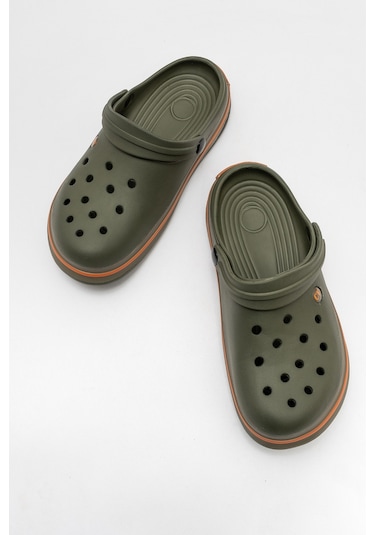 Carlaverde Doktor Hemşire Aşcı Havuz Günlük Comfort Terlik 5001 Hakı Haki