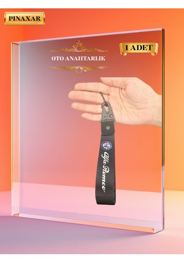 Alfa Romeo 1. Kalite Oto Anahtarlık, Pınaxar Yerli Üretim Anahtar.