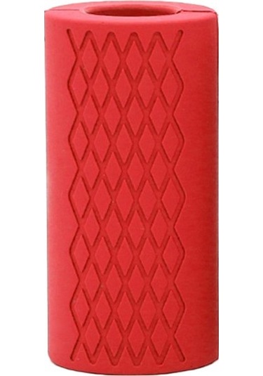 Kalın Halter Sapları Spor Kol Wrap Bar Dumbbell Sapları El Bar Kavrama Tren Kırmızı Mor