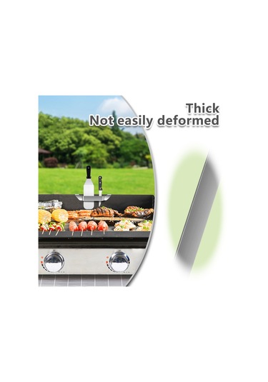 Adet Izgara Spatula Tutucu, 27cm Gümüş