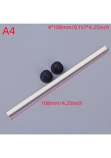 Zhanglei001 A1 Seramik Dalgıç Pompa Rotor Şaftı 2.5mm 3mm 3.5mm 4mm 5mm Akvaryum Havuz