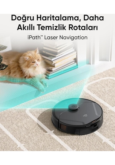Anker Eufy Clean X8 Pro Akıllı Robot Süpürge (Teşhir)