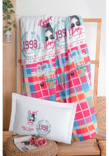 Ranforce Genç Nevresim Takımı Deff Kırmızı