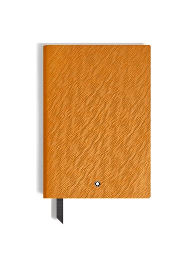 Montblanc Sartorial Deri Orta Boy Defter 137138 Turuncu