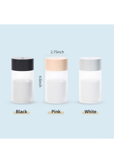 Aubyhe 260ml Usb Akıllı Nemlendirici: Otomatik Kapanma, 7 Renkli Gece Lambası, Sürekli Ve Aralıklı Sprey Modları - Ev/ofis İçin