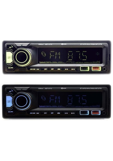 Hei Abt 4115 Usb Sd Aux Bluetooth Radio Renkli Ekran Oto Teyp