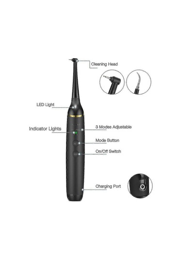Ultrasonik Elektrikli Diş Kalkülüs Sökücü Tartar Scaler Diş Temizleyici
