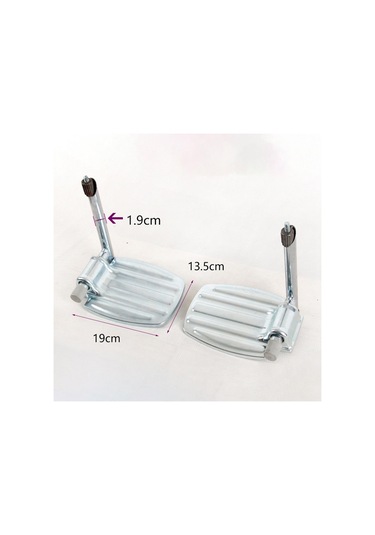 Suntek Üniversal Tekerlekli Sandalye Ayaklığı Kutuplu-metal