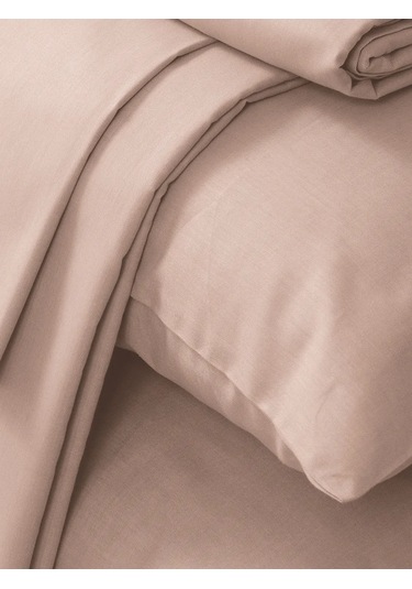 Loveme Yastık Kılıfı 70x70 Cm, 2 Adet, Saten 291913423 Bej