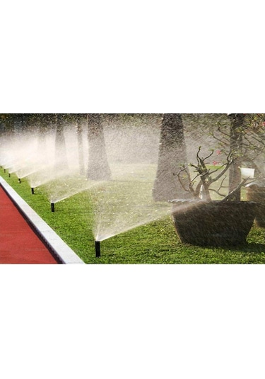 5 Adet Hunter Psu-04 6-a 1,80 Mt Yarıçap Çim Sulama Sprey Fıskiye Ve Montaj Ek Parçaları