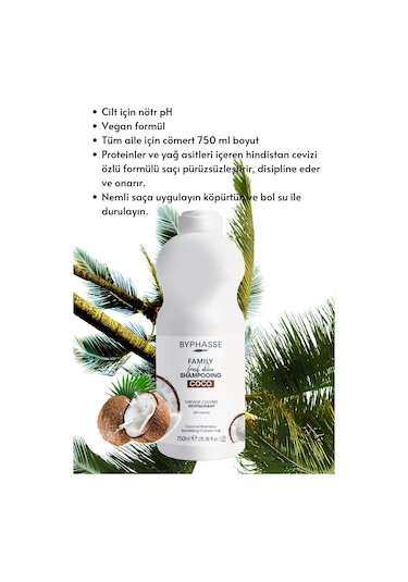 Family Fresh Boyalı Saçlara Özel Hindistan Cevizli Şampuan 750ml
