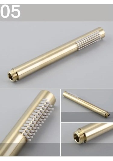 Banyo Bataryası Küvet Jakuzi Duş Seti Ankastre Mat Gold Yeni Ürün Altın