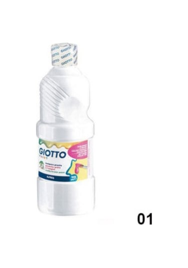 Giotto Tempera Guaj Boya 500 Ml. Beyaz