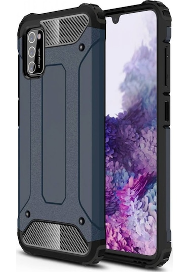 Fitcase Samsung Uyumlu Galaxy A02S (A025) Zirh Tank Tam Koruma Arka Kapa 512895074